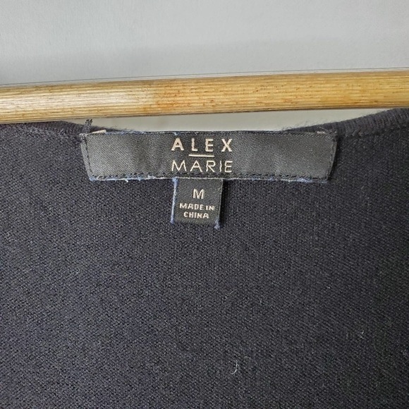 Alex Marie Beaded Sleeveless Top Black Size M - Picture 6 of 8